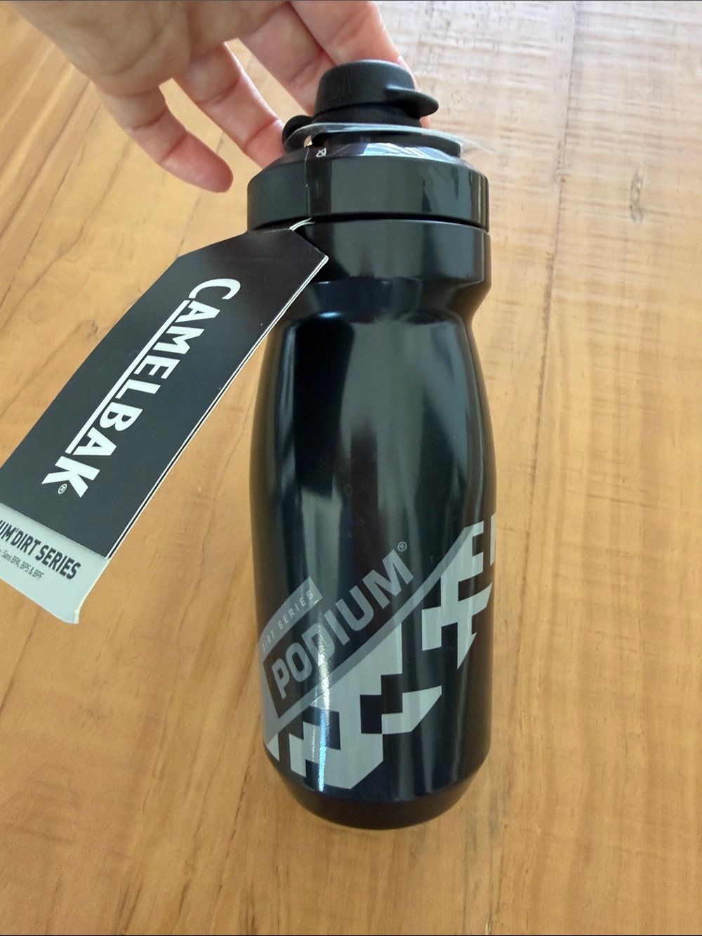 Camelbak podium dirt water bottle black lightweight 21oz